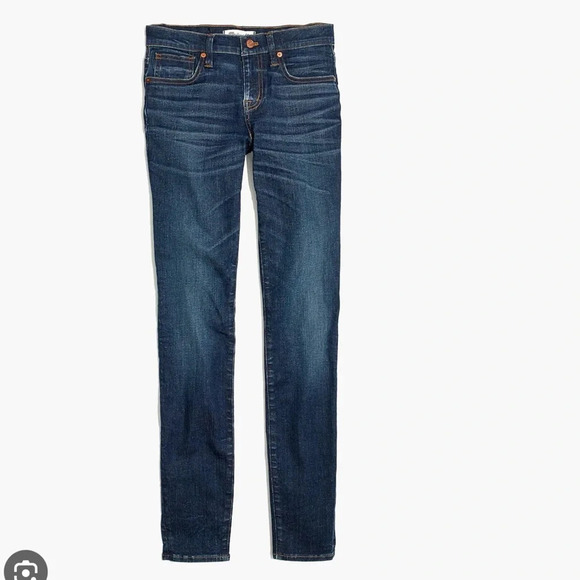 New Madewell 8" Skinny Jeans in Ames Wash - Picture 2 of 11
